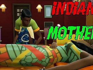 Indian Everbest Mom And Son Having Some Fun Together